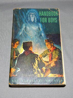 Vintage 1948 Boy Scouts of America Handbook for Boys Book